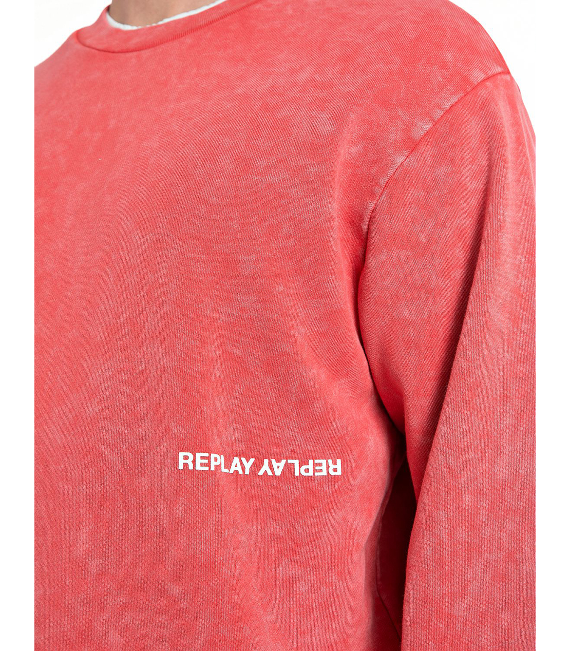 リラックスフィットスウェットシャツ 詳細画像 ライトレッド 4